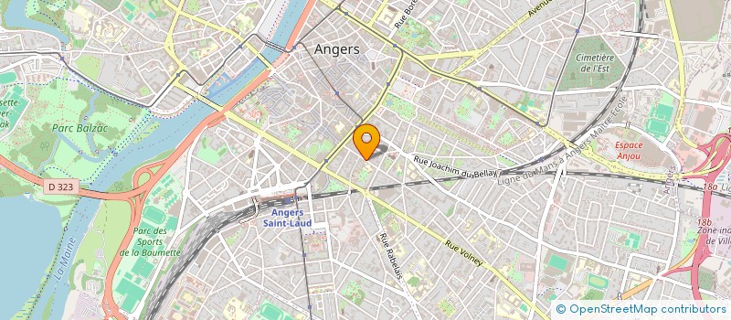 localisation de l'entreprise HERCULUS à ANGERS