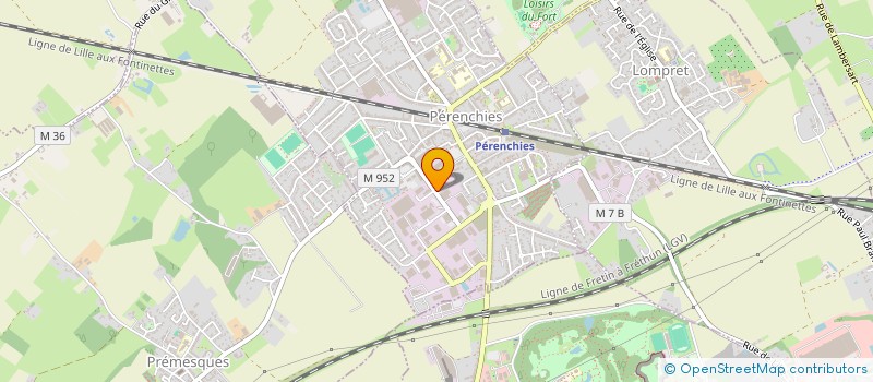 localisation de l'entreprise HERDAVIA  PERENCHIES