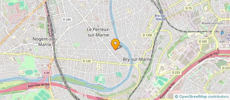 localisation de l'entreprise HERDEGEN GESTION à LE PERREUX-SUR-MARNE