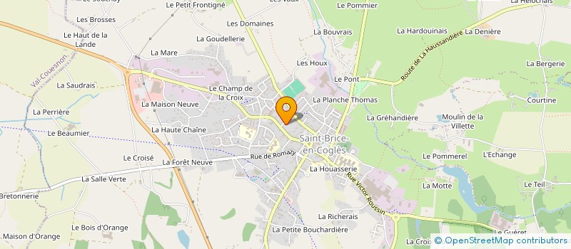 localisation de l'entreprise HERDIAX  MAEN ROCH