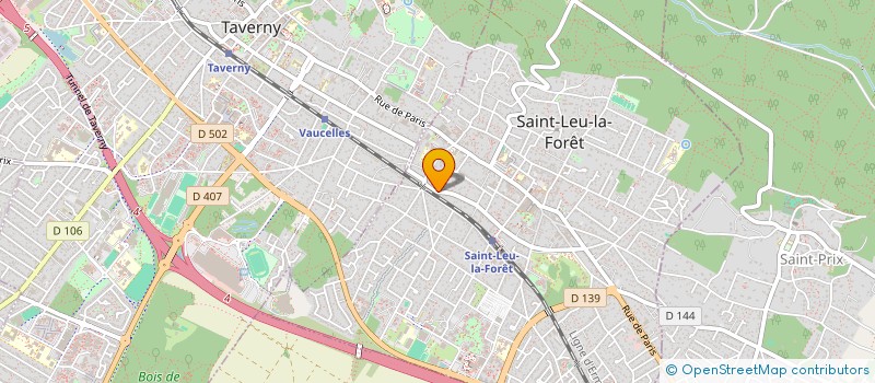 localisation de l'entreprise HERDIE  SAINT-LEU-LA-FORET