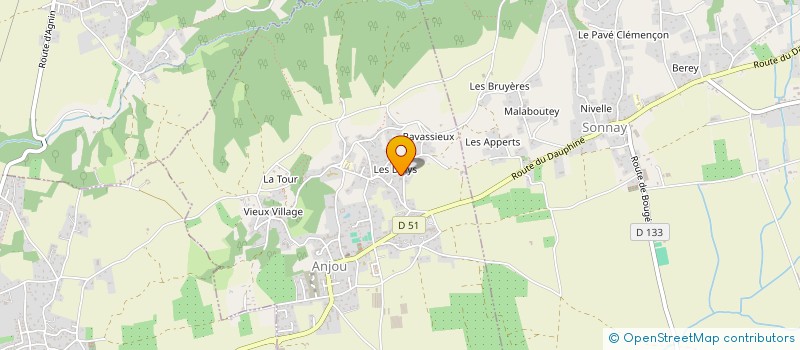 localisation de l'entreprise HERE CLIM CONNECT  ANJOU