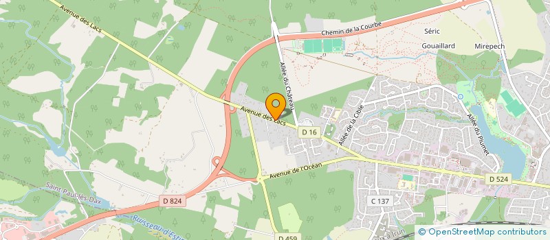 localisation de l'entreprise HERE I AM PRODUCTION  SAINT-PAUL-LES-DAX