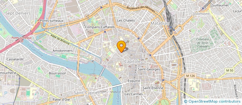 localisation de l'entreprise HERE & NOW  TOULOUSE