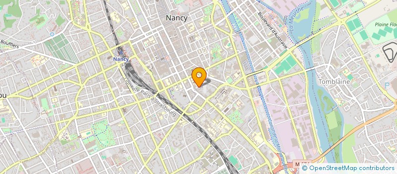 localisation de l'entreprise HERE WE ART !  NANCY