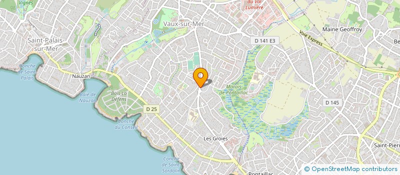 localisation de l'entreprise HERE WE GO !  VAUX-SUR-MER