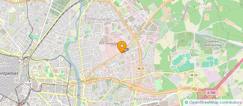 localisation de l'entreprise HEREDIS à MONTPELLIER