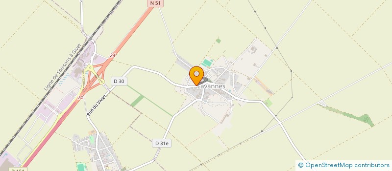 localisation de l'entreprise HEREDITAS  LAVANNES