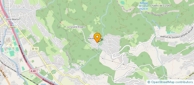 localisation de l'entreprise HEREDITAS  PASSY