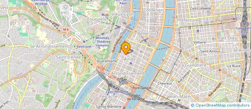 localisation de l'entreprise HEREF EXPERTISES - HEREF CONSEIL à LYON