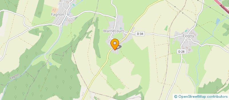 localisation de l'entreprise HEREL  WARNECOURT