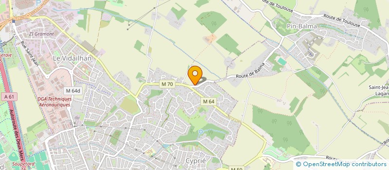 localisation de l'entreprise HERELEC à BALMA