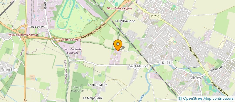 localisation de l'entreprise HERELEC HT à AIFFRES