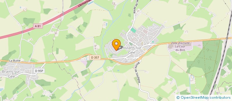 localisation de l'entreprise HERES  ERNEMONT-BOUTAVENT