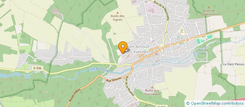 localisation de l'entreprise HERES TROIS à SAINT-ARNOULT-EN-YVELINES