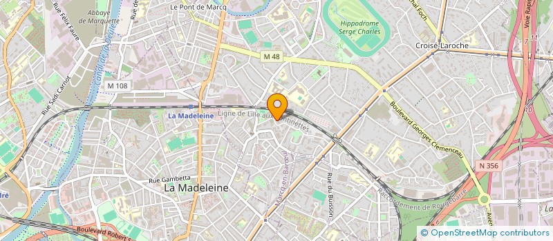 localisation de l'entreprise HEREST EXPERT à MARCQ-EN-BARŒUL