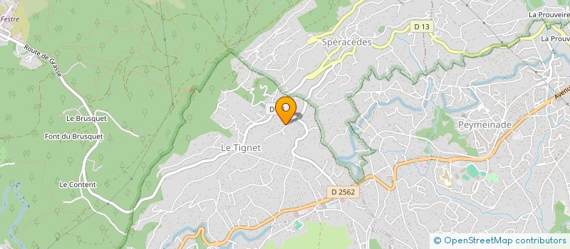 localisation de l'entreprise HERFRE  LE TIGNET