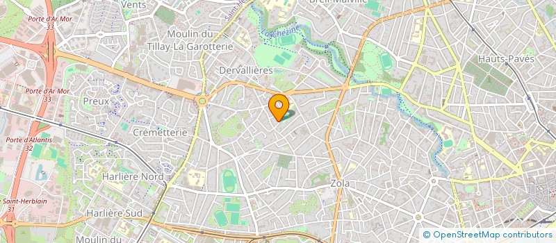 localisation de l'entreprise HERGANE à NANTES