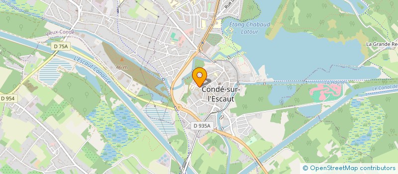 localisation de l'entreprise HERGNIES ATHLETIQUE CLUB  HERGNIES