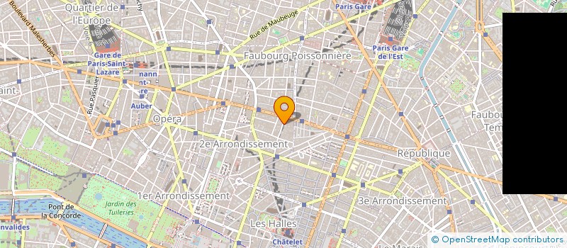 localisation de l'entreprise HERGOTT-BAUDELAIRE  PARIS