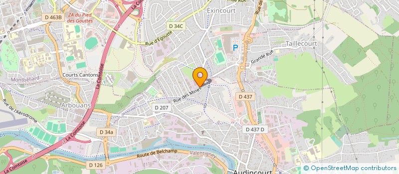 localisation de l'entreprise HERGOTT ENVIRONNEMENT à EXINCOURT