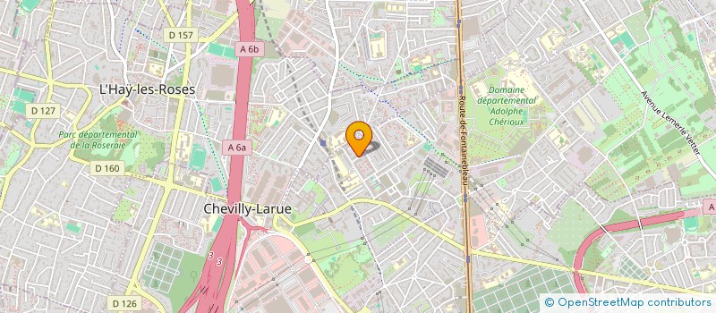 localisation de l'entreprise HERI  CHEVILLY-LARUE