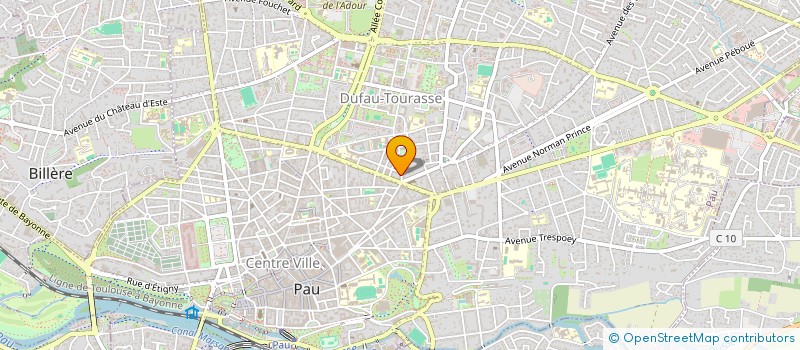 localisation de l'entreprise HERIA CONSTRUCTION à PAU