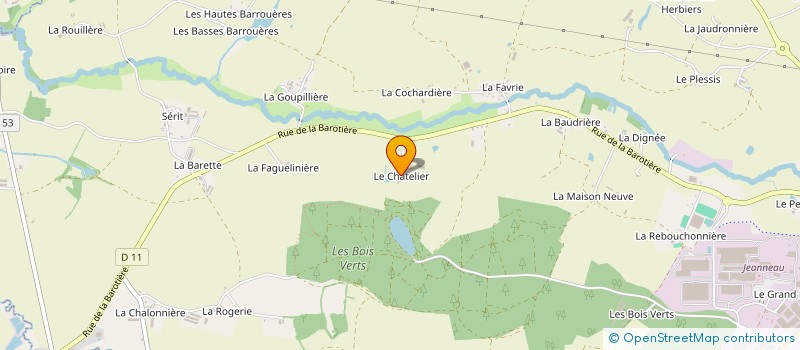 localisation de l'entreprise HERIAULT à LES HERBIERS