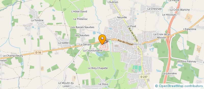 localisation de l'entreprise HERIC DEPANN'AUTO  HERIC