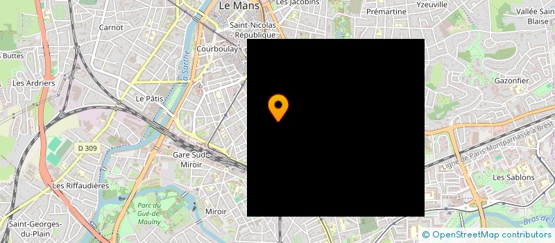 localisation de l'entreprise HERICHER LE COVEC  LE MANS