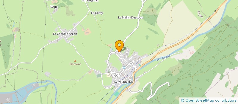 localisation de l'entreprise HERICHOURA  ARCON