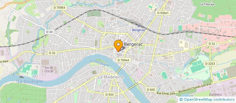 localisation de l'entreprise HERICK INVESTISSEMENT à BERGERAC