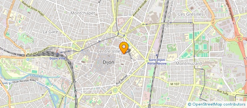 localisation de l'entreprise HERILAB à DIJON