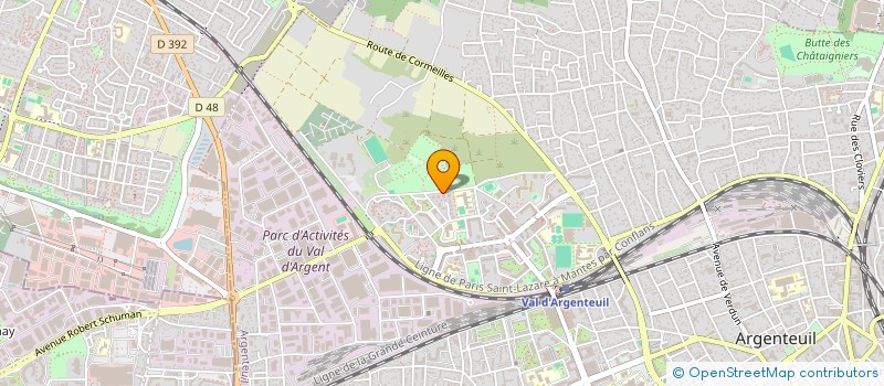 localisation de l'entreprise HERINAO à ASNIERES-SUR-SEINE