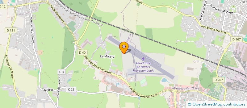 localisation de l'entreprise HERINE à MARZY