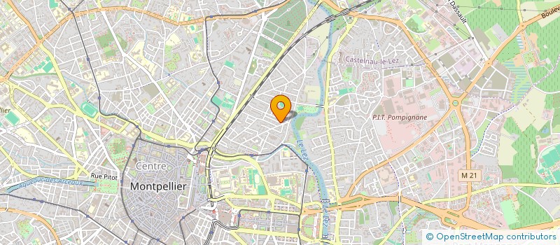 localisation de l'entreprise HERISSON à MONTPELLIER