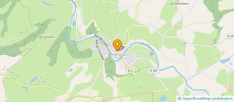 localisation de l'entreprise HERISSON SOCIAL CLUB  HERISSON