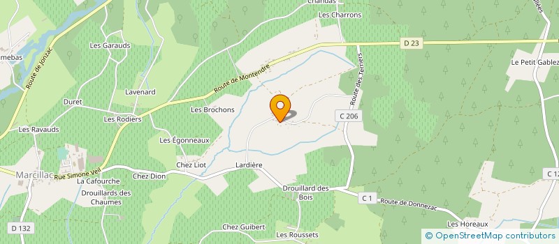 localisation de l'entreprise HERIT  VAL-DE-LIVENNE