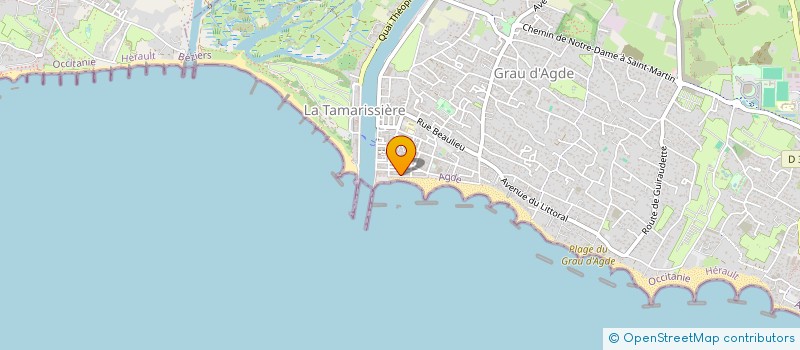 localisation de l'entreprise HERITAGE 1ER  AGDE