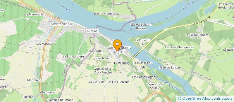 localisation de l'entreprise HERITAGE  CANDES-SAINT-MARTIN