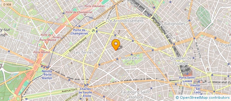 localisation de l'entreprise HERITAGE  PARIS