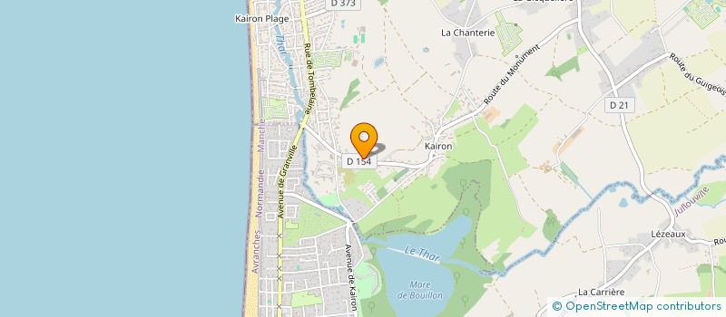 localisation de l'entreprise HERITAGE  SAINT-PAIR-SUR-MER