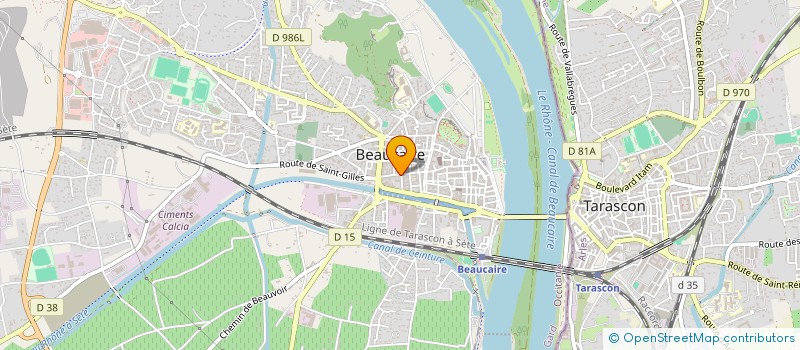 localisation de l'entreprise HERITAGE BOIS à ARLES