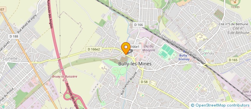 localisation de l'entreprise HERITAGE BULLYGEOIS GERMANO SLAVE  BULLY-LES-MINES