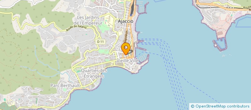 localisation de l'entreprise HERITAGE D'UN REGARD à AJACCIO