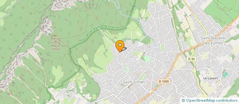 localisation de l'entreprise HERITAGE DES ALPES  SAINT-ISMIER