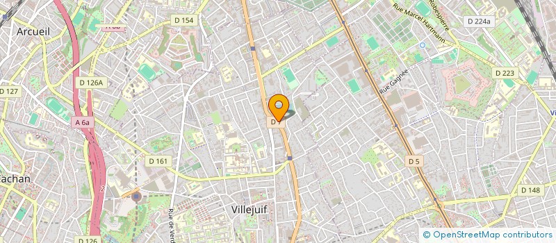 localisation de l'entreprise HERITAGE IA  VILLEJUIF