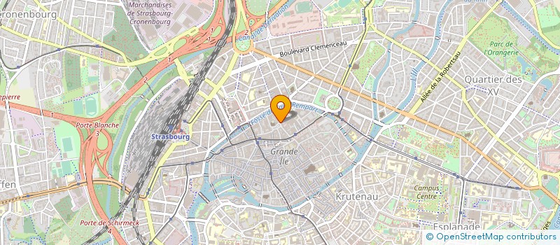 localisation de l'entreprise HERITAGE IMMO à STRASBOURG