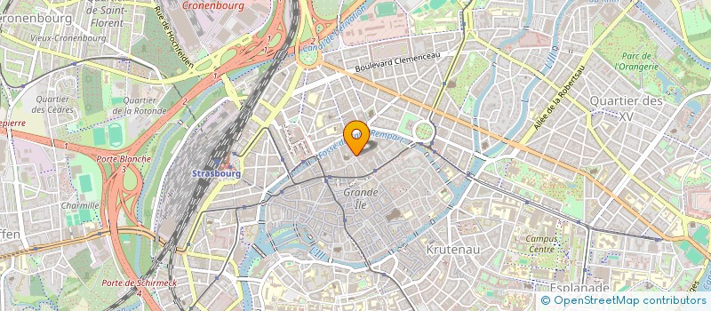 localisation de l'entreprise HERITAGE IMMO TRANSAC à STRASBOURG