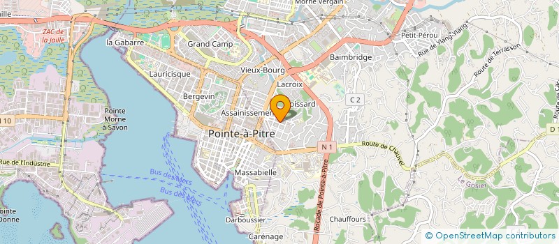 localisation de l'entreprise HERITAGE LANMOU  LES ABYMES